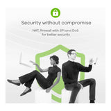 Zyxel EX3301 Dual-Band Wireless AX1800 Gigabit Ethernet IAD Router EX3301-T0