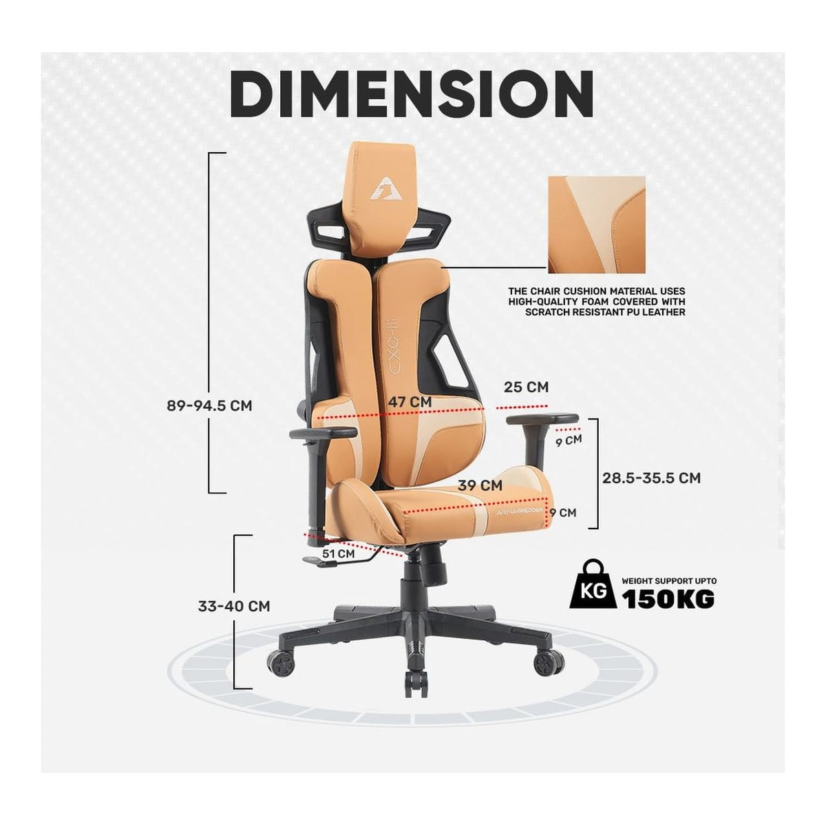 Armaggeddon EXO-III Professional Gaming Chair - Nautical EXOIIINAUTICAL