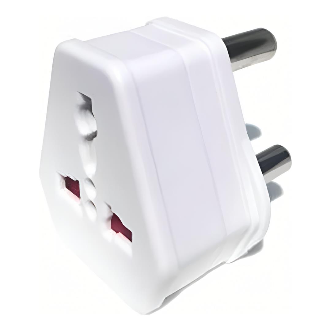 RCT 2 SA Socket Multiplug With UK Plug EXT-3UKSSV153BK1