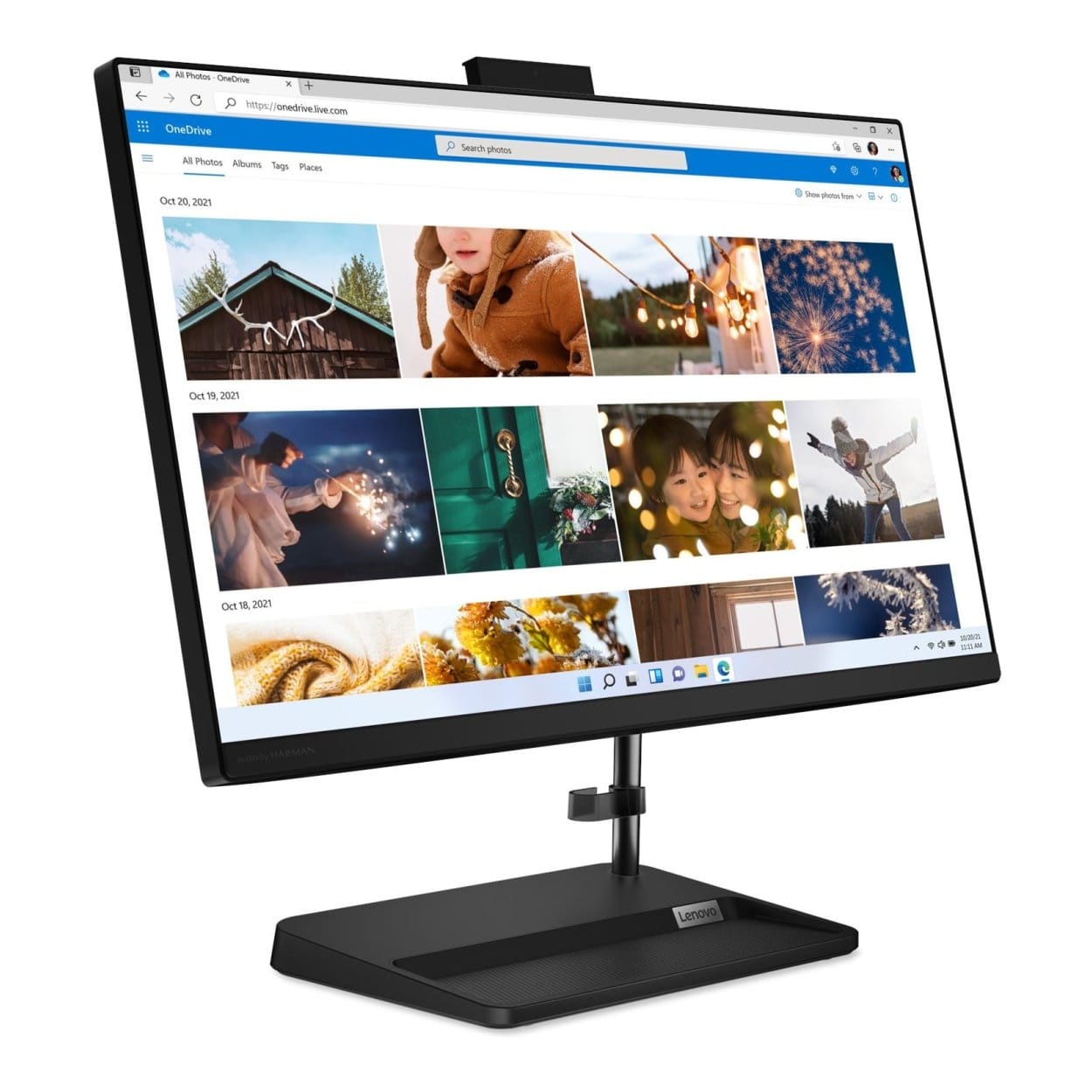Lenovo Win11 デスクトップPC 23.8インチIPSモニター セット Lenovo IdeaCentre 3 24IAP7 23.8-inch FHD All-in-One PC - Intel