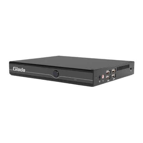 Giada F108D Intel N100 Barbone Signage Player F108D-FV-N10040N0G-GIA