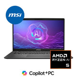 MSI Modern A14 AI+ F3HMG-012ZA 14-inch FHD AI Laptop - AMD Ryzen 5 330 512GB SSD 16GB RAM Win 11 Home