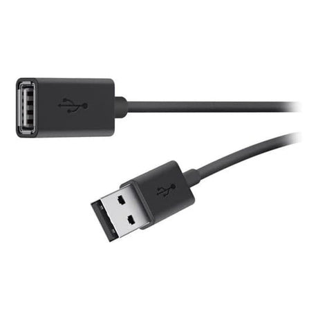 Belkin Type-A Male to Female USB 2.0 Cable 4.8m Black F3U153BT4.8M