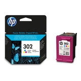 HP 302 Tri-Colour Printer Ink Cartridges Original F6U65AE Single-pack