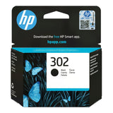 HP 302 Black Printer Ink Cartridges Original F6U66AE Single-pack