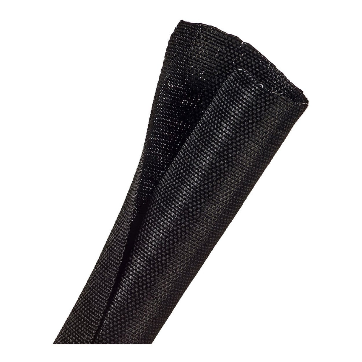 Techflex F6 Woven Wrap 50.8mm x 1m with Superior Elastic Flexibility Black F6W2.00BK