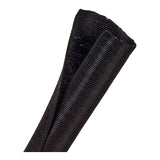 Techflex F6 Woven Wrap 50.8mm x 1m with Superior Elastic Flexibility Black F6W2.00BK
