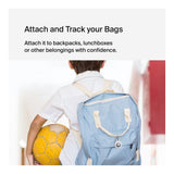 Belkin Secure Holder with Key Ring for AirTag White F8W973BTWHT