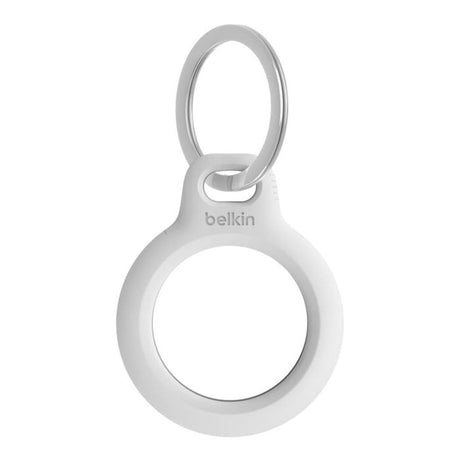 Belkin Secure Holder with Key Ring for AirTag White F8W973BTWHT