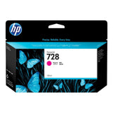 HP 728 DesignJet Magenta Standard Yield Ink Cartridge Original F9J66A Single-pack