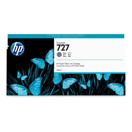 HP 727 DesignJet Grey High Yield Ink Cartridge Original F9J80A Single-pack