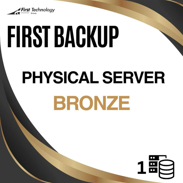 FirstBackup Physical Server Bronze - Annual Commitment