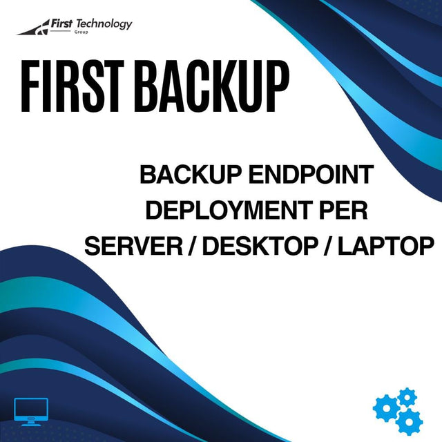 FirstBackup Endpoint Deployment per Server / Desktop / Laptop - Once Off