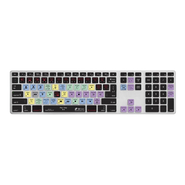 KB Covers Final Cut Pro Express Keyboard Cover for Apple Ultra-Thin Keyboard FC-AK-ISO-QY-CC