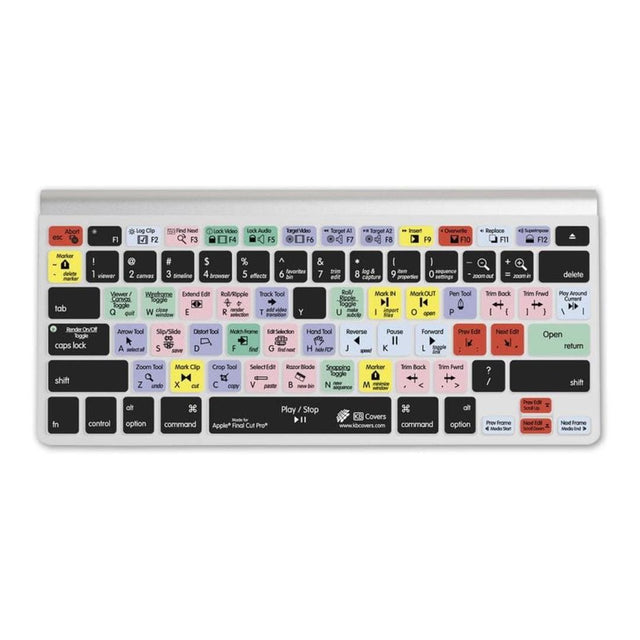 KB Covers Final Cut Pro Express Keyboard Cover for Apple Wireless Keyboards FC-AW-ISO-QY-CC