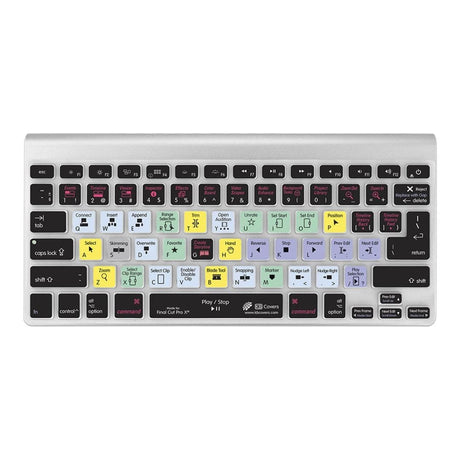 KB Covers Final Cut Pro X Keyboard Cover for MacBook Unibody FCPX-M-CC-2