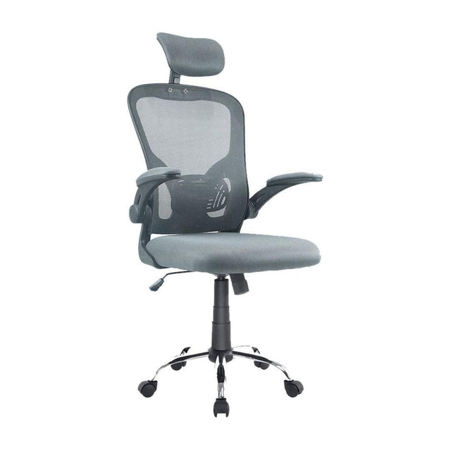 Everfurn Stagio Ergo High Back Office Chair Grey FD-OC-HB-04