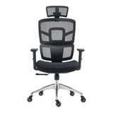 Everfurn Premium Graphite Ergo High Back Chair Black FD-OC-HB-70-BLK
