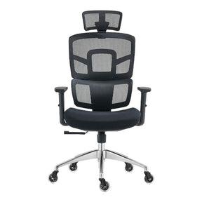 Everfurn Premium Graphite Ergo High Back Chair Black FD-OC-HB-70-BLK