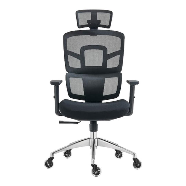 Everfurn Premium Graphite Ergo High Back Chair Black FD-OC-HB-70-BLK