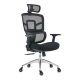 Everfurn Premium Graphite Ergo High Back Chair Black FD-OC-HB-70-BLK