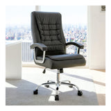 Everfurn Louis High Back Office Chair Coffee FD-OC-HB-83-BRWN