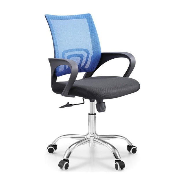 Everfurn Swift Mid Back Office Chair Blue FD-OC-MB-37