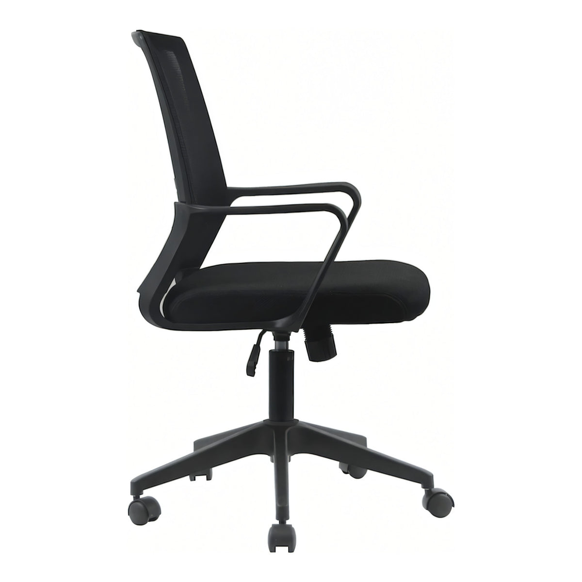 Everfurn Marine Mid-Back Office Chair - Black FD-OC-MB-78