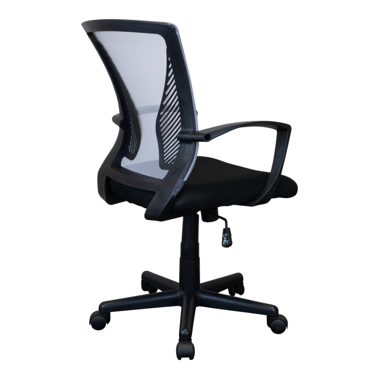 Everfurn Simone Mid Back Office Chair Mesh Fabric with Cut Foam White FD-OC-MB-85