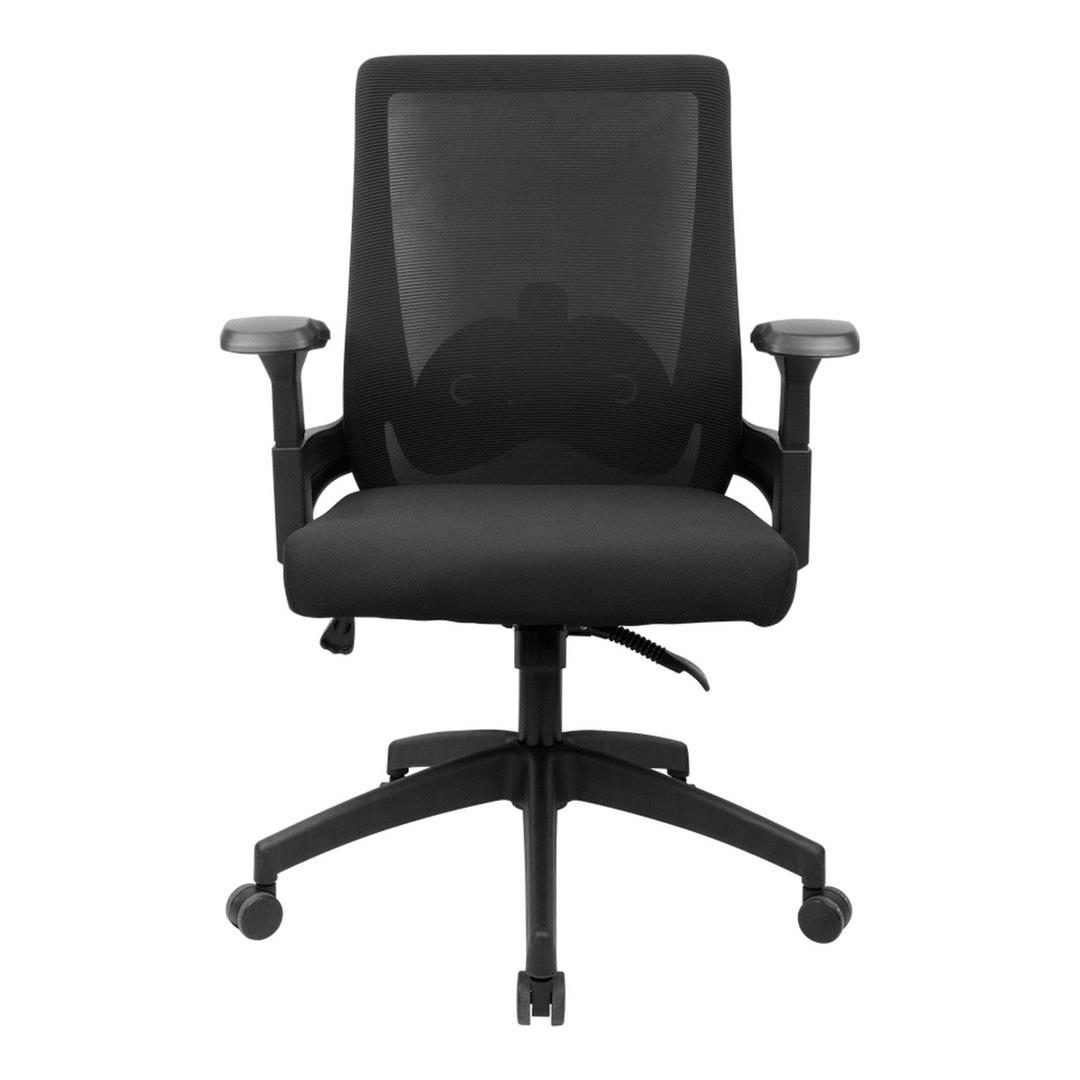 Everfurn Skye Mid Back Office Chair - Black FD-OC-MB-88-BLK