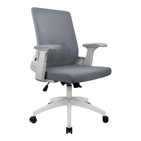 Everfurn Skye Mid Back Office Chair Grey FD-OC-MB-88-GRY