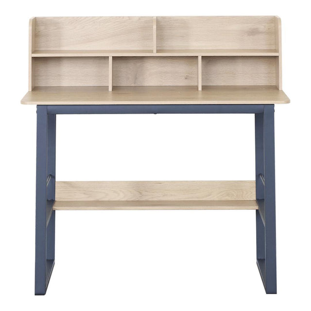 Everfurn Marcel Office Desk With Shelves FD-OD-02-OAK