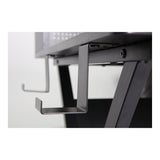 Everfurn Corin Office Desk Black FD-OD-23