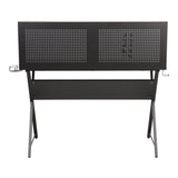 Everfurn Corin Office Desk Black FD-OD-23