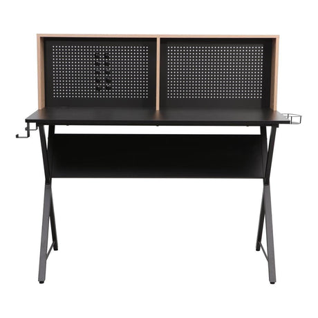 Everfurn Corin Office Desk Black FD-OD-23