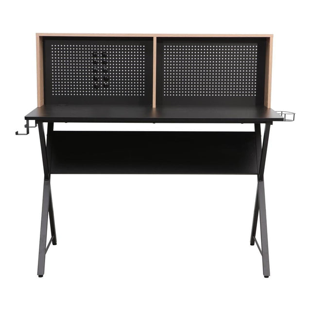 Everfurn Corin Office Desk Black FD-OD-23