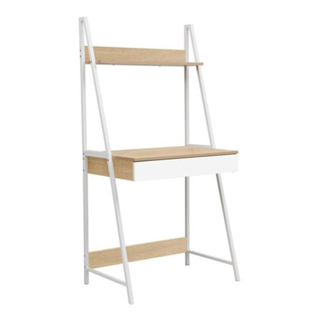 Everfurn Belle Functional Work Desk with Drawer and Storage Shelf FD-OD-71