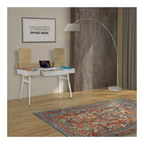 Everfurn Toshir Office Desk Black FD-OD-72-BLOK