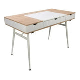 Everfurn Toshir Office Desk Black FD-OD-72-BLOK