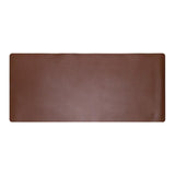 Everfurn Prime Faux Leather Desk Mat Brown FD-OD-AC-03-BRWN