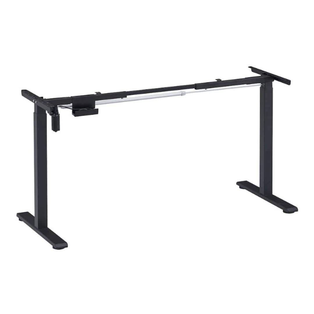 Everfurn Berlin Height-Adjustable Desk Base and Controller Black FD-OD-HA-07