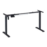 Everfurn Berlin Height-Adjustable Desk Base and Controller Black FD-OD-HA-07