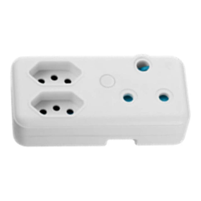 Ellies 3-Way Adaptor White FEA1/2T