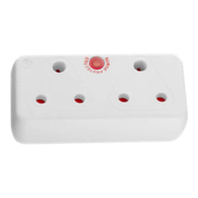 Ellies 2-Way Medium Surge Adaptor White FEA1S