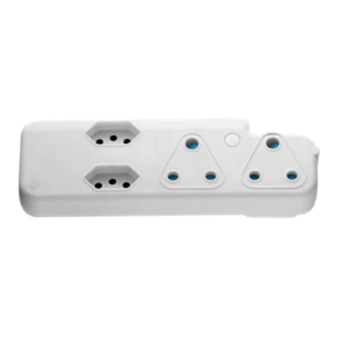 Ellies 4-Way Adaptor White FEA2/2T