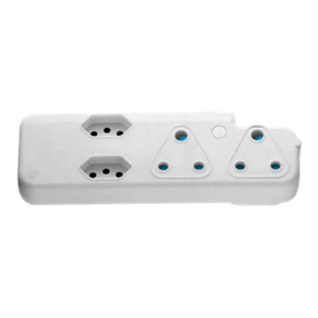 Ellies 4-Way Adaptor White FEA2/2T