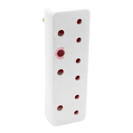 Ellies 3-Way Medium Surge Adaptor White FEA2S