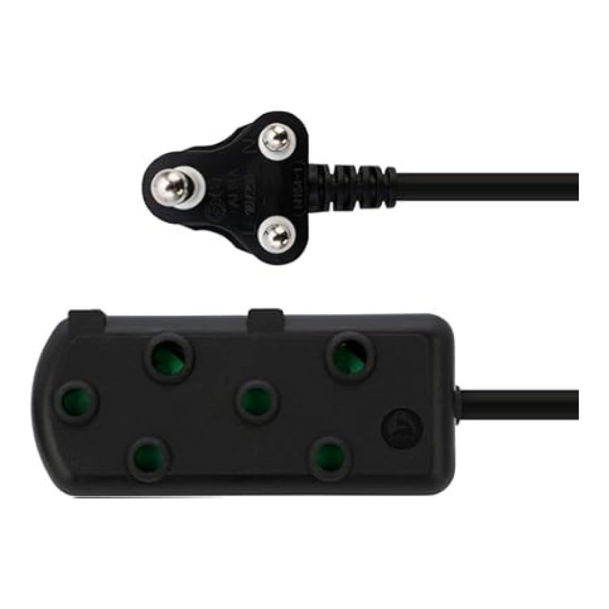 Ellies 3m Dual Side Heavy Duty Power Extension Cord FEHBW2X/3B