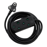 Ellies 3m Dual Side Heavy Duty Power Extension Cord FEHBW2X/3B