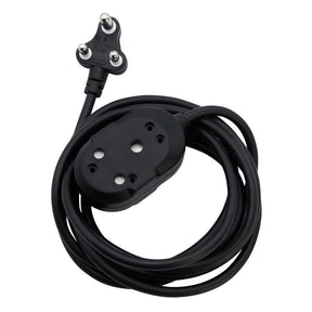 Ellies 2-way Back to Back Heavy Duty Extension Cord 5m Black FEHBW2X/5BJ